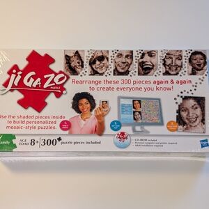 NIB Hasbro Ji Ga Zo 300pc Mosaic Puzzle - NEW & SEALED CONTENTS